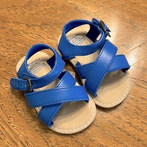 BabyGap Blue Sandals 3-6 mos NEW